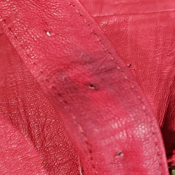 TopShop Red Shoulder Bag - Picture 7 of 9